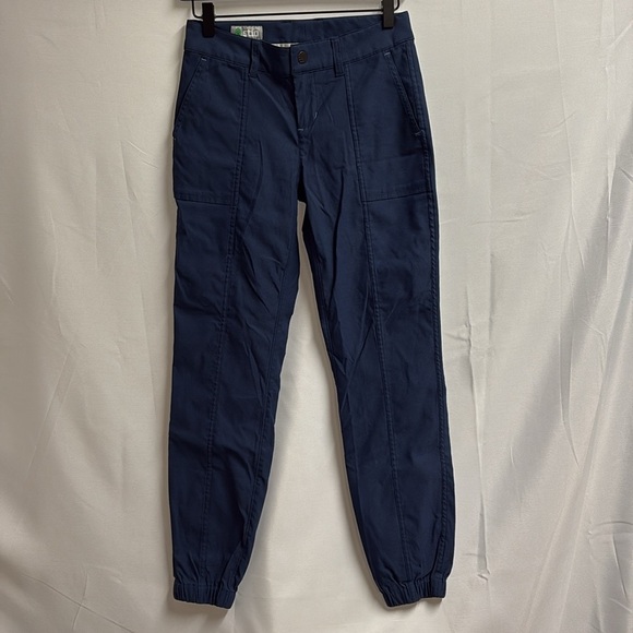 STIO Coburn Jogger Nylon Outdoor Pants Navy Blue Size 2 Bouldering Hiking - Picture 2 of 7